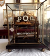 钟做旧滚珠滚球座钟仿古机械，钟表古典欧式西洋法国英国钟(钟)轨道