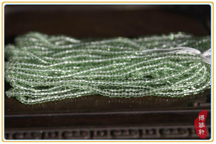 DIY配珠透亮浅绿海绿色老琉璃米珠隔珠门帘珠量大从优隔珠配珠
