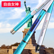 香港诺亚方舟自由女神5.4米台钓鱼竿超轻超硬碳素，手竿28调