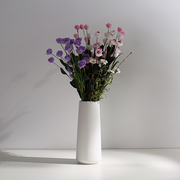 陶瓷花瓶三件套干花现代简约小清新花器客厅，餐桌花插摆件家居装饰