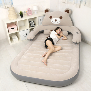 龙猫床垫懒人沙发榻榻米卧室单双，垫床家用便携充气床垫单人熊(单人熊)