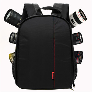 双肩相机包适用佳能77D800D70D6D60D5D4摄影背包男女尼康单反小包