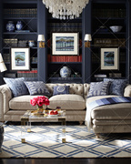 欧式新古典客厅布艺转角沙发组合法式美式乡村别墅会所家具小户型