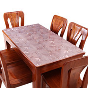 pvc透明软质玻璃桌布透明胶垫台布桌垫餐桌布防水防油高端不收缩