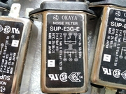 日本okaya电源净化器电源滤波器，3a电流sup-e3g-e滤波器插座