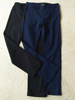 2021出口日本女士小脚裤九分裤藏蓝色黑色高弹力(高弹力)纯棉松紧腰