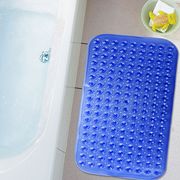 pvc浴室防滑垫淋浴洗澡按摩垫带吸盘防水垫卫生间地垫浴缸垫