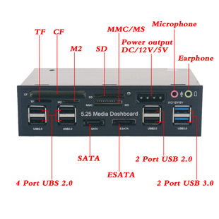 usb3.0-hub台式机光驱，位多功能面板读卡器，+hub集线器