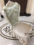 欧式椅子套餐椅垫家用小美式餐椅垫坐垫，四季通用防滑布艺椅子套罩