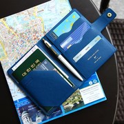 护照包机票夹证件收纳包保护套出国旅行多功能证件袋大容量手包男