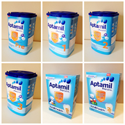 德国爱他美aptamil普通蓝版pre段一段(段一段)二段三段1+2+婴幼儿配方奶粉