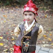 男孩舞台演出表演韩式男童韩国朝鲜族民族服装儿童韩服h-e017