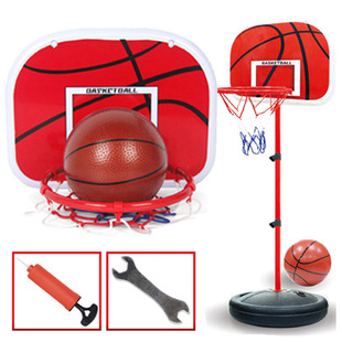 儿童篮球架户外室内体育运动铁杆篮球架加硬加粗可升降男孩生玩具
