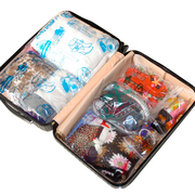 韩国旅行多功能收纳袋防水塑料分类鞋袋行李箱衣物便携整理袋套装