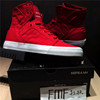 牡牧Supra Skytop D喜庆大红帆布男女高帮限量滑板鞋美潮小久比伯