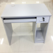 小办公桌写字台带抽屉0.8米单人电脑桌台式简约员工桌子家用书桌