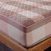 纯棉床笠加厚夹棉席梦思，床罩保护套单件全棉床垫，防滑1.5米1.8m床c