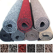 汽车PVC丝圈脚垫 喷丝地毯用品 手裁丝圈卷材 9米长加厚 单色