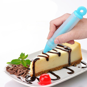 食品级硅胶裱花笔巧克力笔烘焙蛋糕面包绘画写字笔曲奇奶油裱花