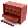 红酸枝首饰盒手把件 木把件婚红木制箱木盒经典款老红木订做