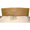 柚木色原木色实木床，1.8米1.5米双人床，卧室家具储物高箱床