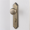 台湾依佰利美式球形锁，欧式青古铜门锁，简约室内仿古铜静音门锁