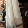 北欧风格麻沙窗帘窗纱现代简约美式棉麻纱帘成品，阳台纱遮光沙帘