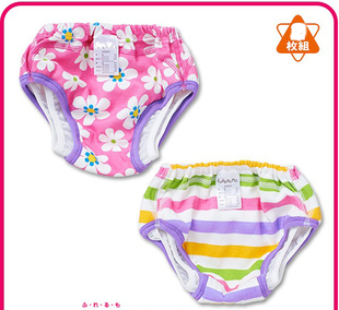 日本出口订单独立防侧漏可水洗布尿裤宝宝学习裤，婴幼儿防水训练裤