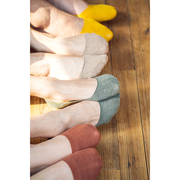 春季袜子女船袜浅口隐形硅胶防滑夏天不掉跟薄款透气