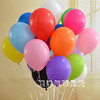 12寸大号特厚3.2克圆形亚光气球，婚庆生日大型装饰拱门柱气球