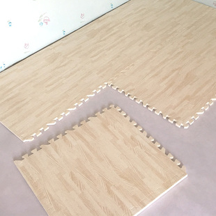 木纹地垫客厅地板垫卧室，拼接地垫大号，拼图仿木纹地板垫榻榻米垫子