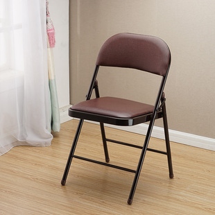 加固办公椅子时尚简约培训折叠椅，电脑椅休闲便携塑料椅折叠高凳子(高凳子)