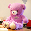 薰衣草小熊布娃娃紫色熊公仔(熊，公仔)大熊，毛绒玩具熊抱抱熊生日礼物女生偶