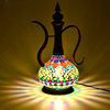 波西米亚彩色玻璃台灯漫咖啡厅卡座装饰灯土耳其风格灯具个性台灯