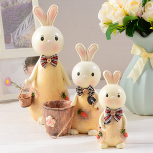 大号韩国创意可爱招财兔子，存钱罐小时尚节日儿童学生储钱罐