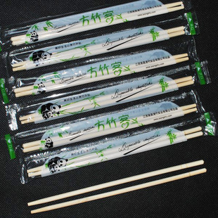 一次性筷子方便筷子圆筷头DIY手工制作房子加粗外卖卫生筷子