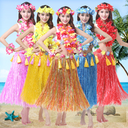 海草舞蹈服装成人夏威夷草裙舞裙子演出道具年会舞台表演花环