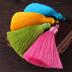 DIY手工制作大全-如何编流苏短项链 简单手工