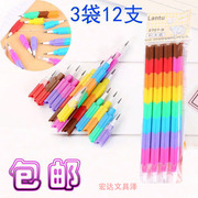 蓝图sf2707-8儿童智力积木，笔子弹铅笔免削铅笔韩版创意拼图笔