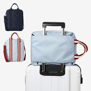 折叠旅行袋大容量手提收纳袋 出差便携行李包短途可套拉杆箱上