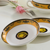 单件欧式景德镇瓷器骨瓷餐具套装，家用保鲜碗面，碗陶瓷结婚盘碟