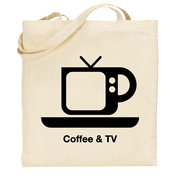 Blur 乐队 Coffee And TV 复古文艺 单肩手提包 购物袋 环保包