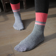 1782韩国进口四季百搭拼色麻灰色系运动袜，短袜女袜棉袜