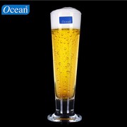 泰国进口ocean海洋啤酒杯，创意玻璃杯果汁杯饮料，杯子收腰杯子