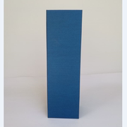 （芳智）奥利丝纹蓝色单支纸盒 红酒硬盒 红酒包装盒 葡萄酒盒