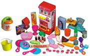 幼儿园亲子园仿真玩具过家家娃娃商店44件幼儿教具早教益智玩具