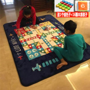 小孩礼物儿童玩具爬行垫游戏垫飞行棋地毯五子棋地垫爬爬垫亲子