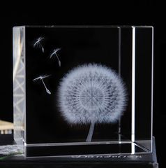 显示瓶子桌面摆件摆件感应热能水晶球生日天气