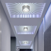 创意过道走廊灯客厅天花造型，灯铝材led光效，灯ktv装饰灯嵌入式筒灯