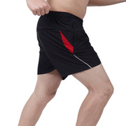 运动三分短裤男弹性黑色跑步速，干超轻四分裤男子宽松舒适透气薄款